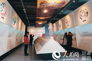 甘肃兰州 敦煌壁画艺术精品走进高校校园
