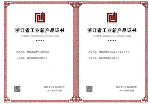 兆弟控股集团荣耀时刻 省级工业新品认定, 2